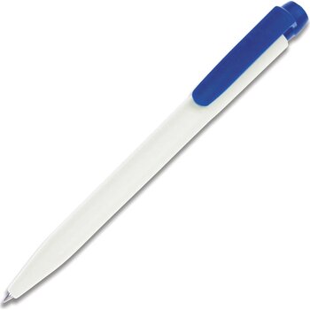 Balpen Ingeo TM Pen hardcolour wit / donker blauw