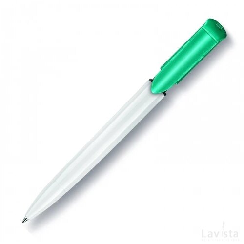 Balpen S40 Colour hardcolour wit / turquoise