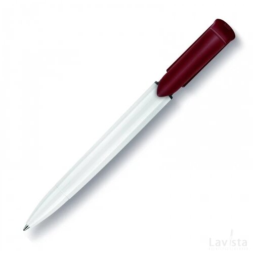 Balpen S40 Colour hardcolour wit / bordeaux
