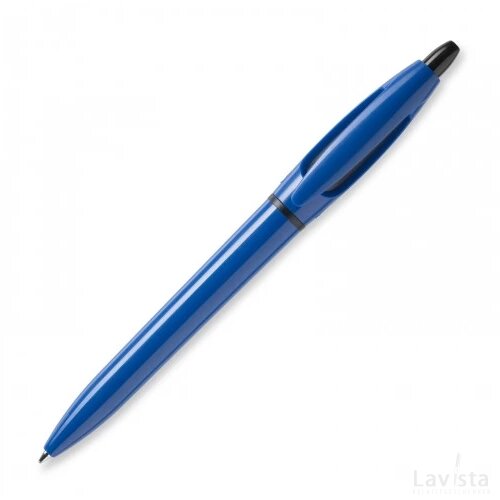 Balpen S! Extra hardcolour blauw / zwart