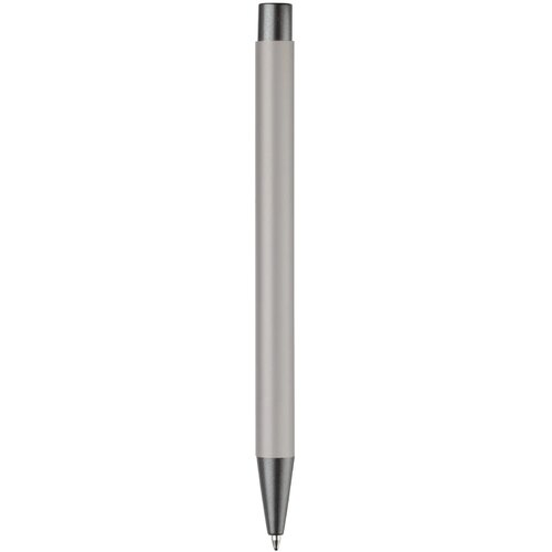 Balpen metaal New York rubberised licht grijs