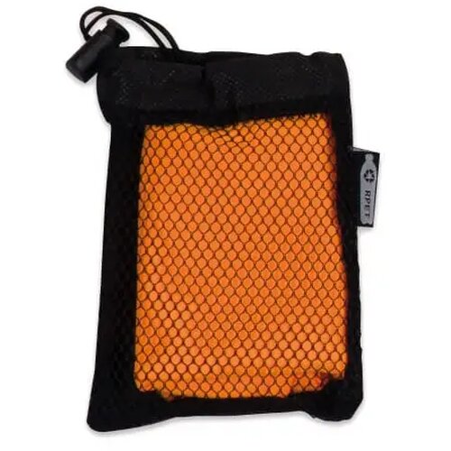 RPET koelhanddoek in zakje Oranje