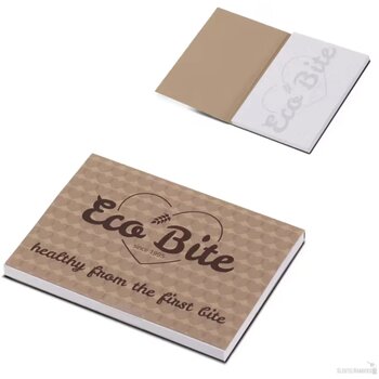 Boekje met zelfklevende memoblaadjes Veelkleurig
