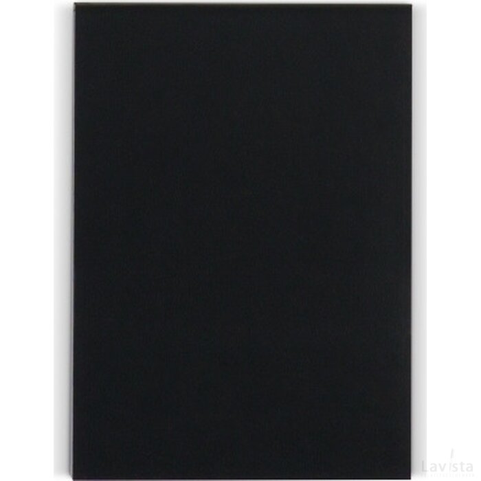 Notitieblock gerecycled papier 150 vel zwart