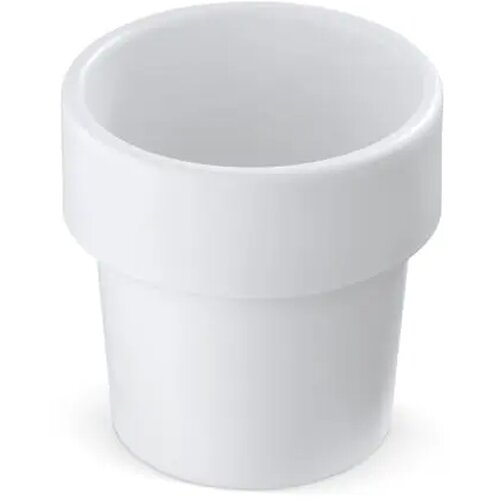 Hot-but-cool beker met aardbeien zaadjes Wit