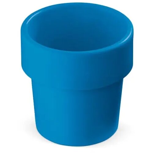Hot-but-cool beker met aardbeien zaadjes Blauw