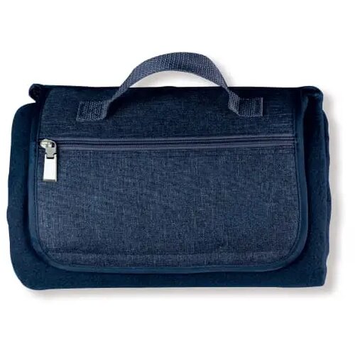 Picknickkleed met vakje Blauw
