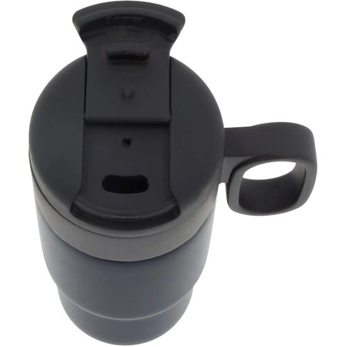 Auto thermofles met handvat Zwart 300 ml