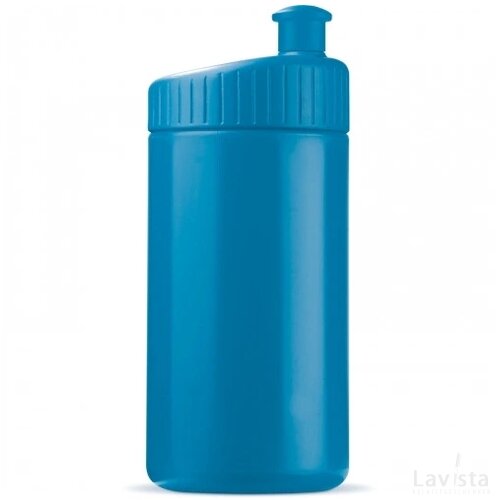 Sportbidon design 500ml lichtblauw
