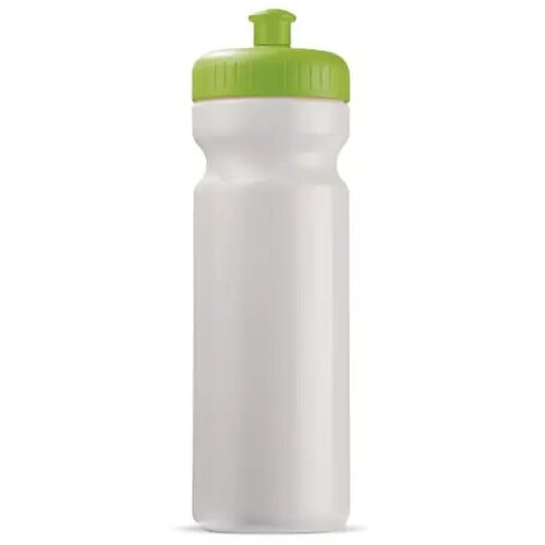 Sportbidon classic 750ml wit / licht groen