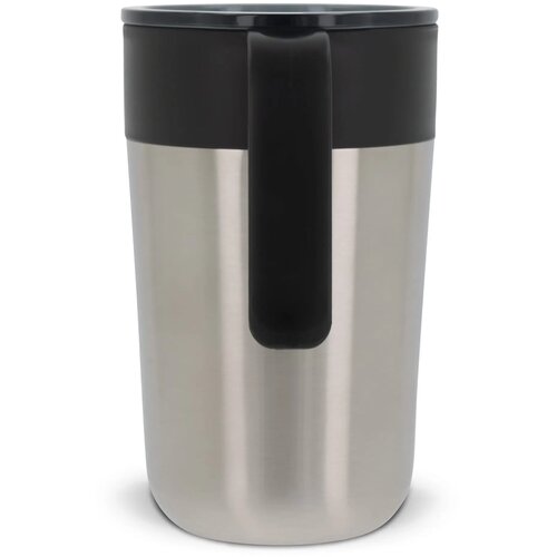 Dubbelwandige koffie mok Zilver 400 ml
