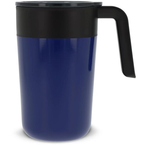 Dubbelwandige koffie mok Blauw 400 ml