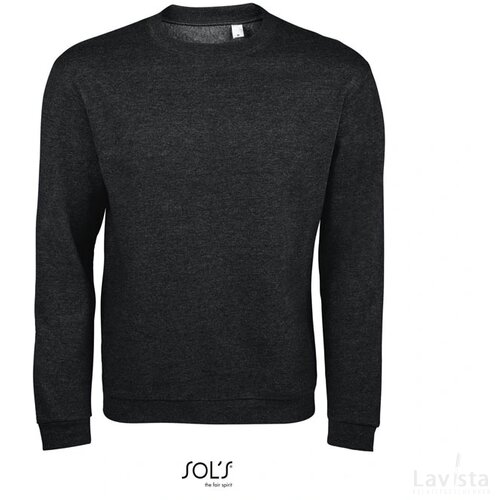 Spider heren sweater260g Spider charcoal melange