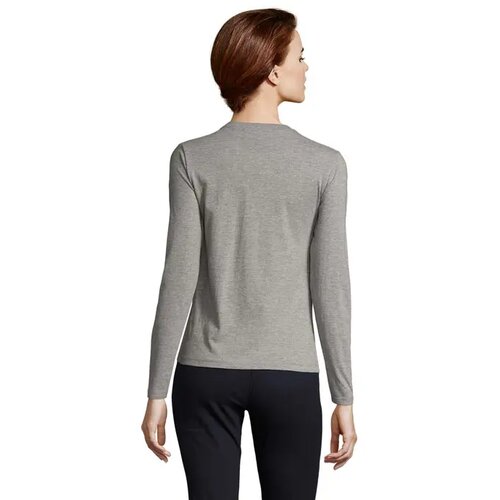 Imperial lsl dames 190g Imperial lsl women grijs melange