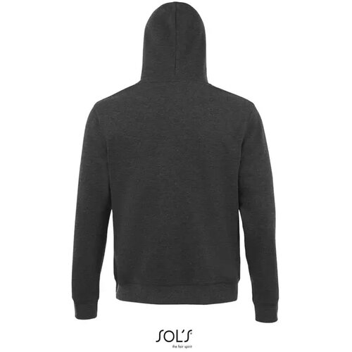 Spencer heren sweater 280g Spencer men charcoal melange