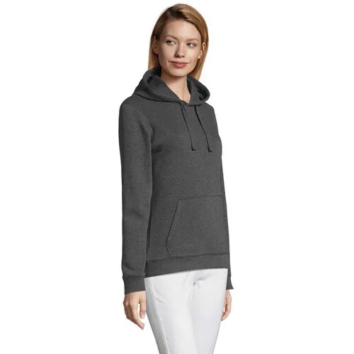 Spencer dames sweater 280g Spencer women charcoal melange