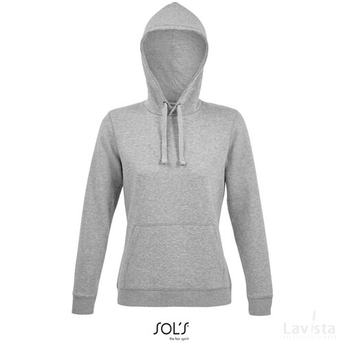 Spencer dames sweater 280g Spencer women grey melange