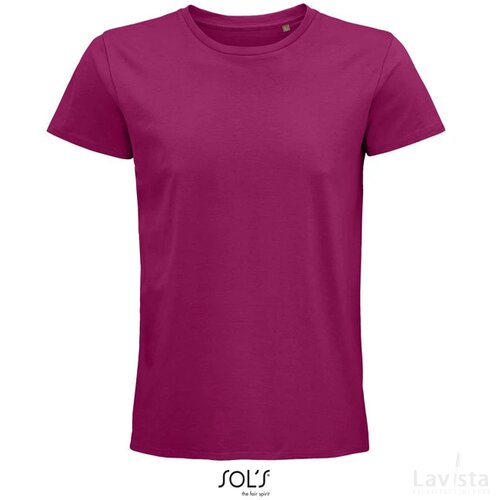 Pioneer heren t-shirt 175g Pioneer men fuchsia