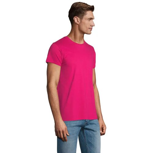 Pioneer heren t-shirt 175g Pioneer men fuchsia