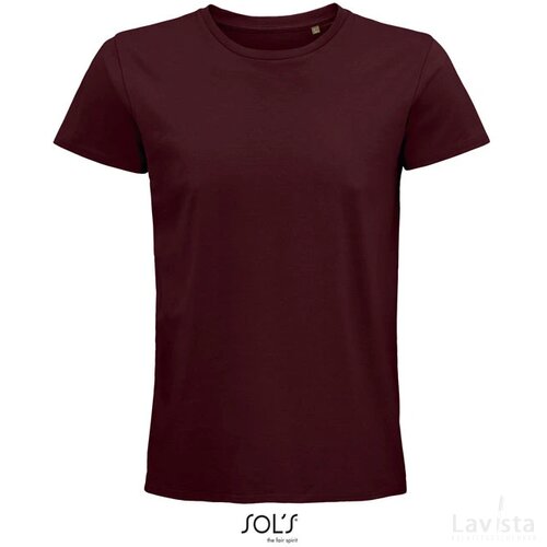 Pioneer heren t-shirt 175g Pioneer men burgundy