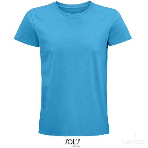 Pioneer heren t-shirt 175g Pioneer men aqua