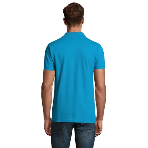 Perfect heren polo 180g Perfect men aqua