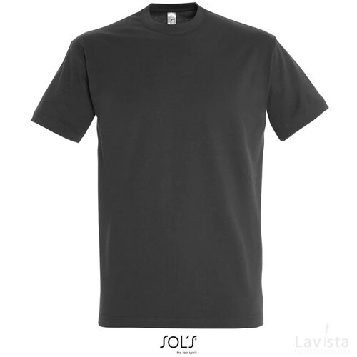 Imperial heren t-shirt 190g Imperial muisgrijs