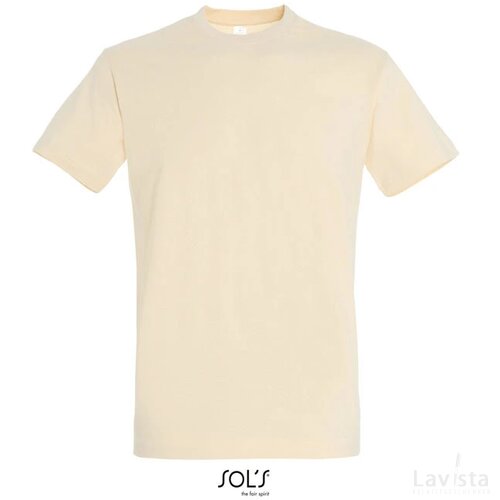 Imperial heren t-shirt 190g Imperial crème