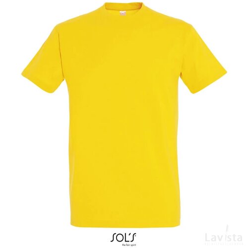 Imperial heren t-shirt 190g Imperial goud