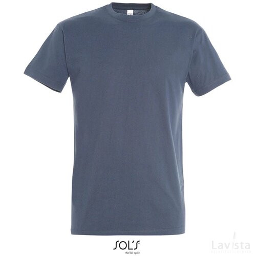 Imperial heren t-shirt 190g Imperial denim