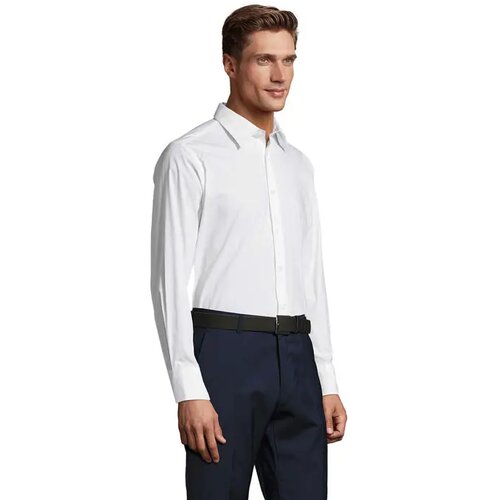 Brighton heren shirt 140g Brighton wit