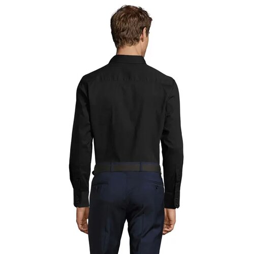 Brighton heren shirt 140g Brighton zwart