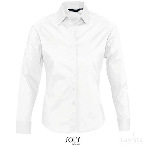 Eden dames shirt 140g Eden wit