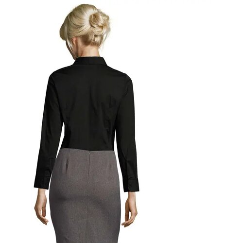 Eden dames shirt 140g Eden zwart