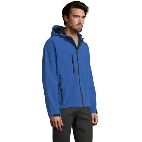 Replay heren softshell jas Replay men koningsblauw