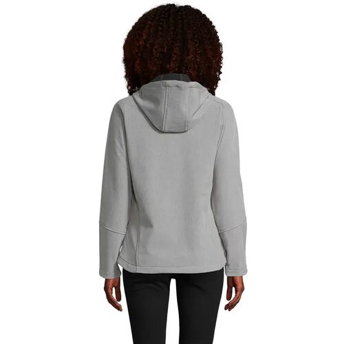 Replay dames softshell jas Replay women grijs melange