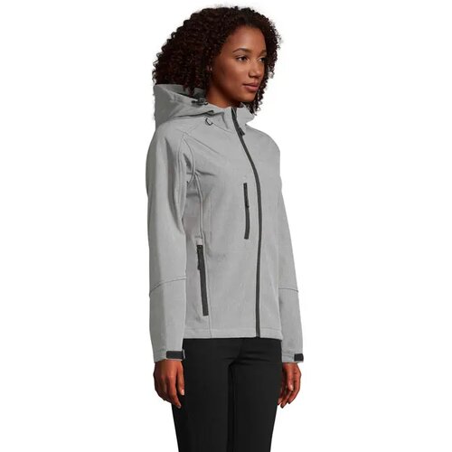 Replay dames softshell jas Replay women grijs melange