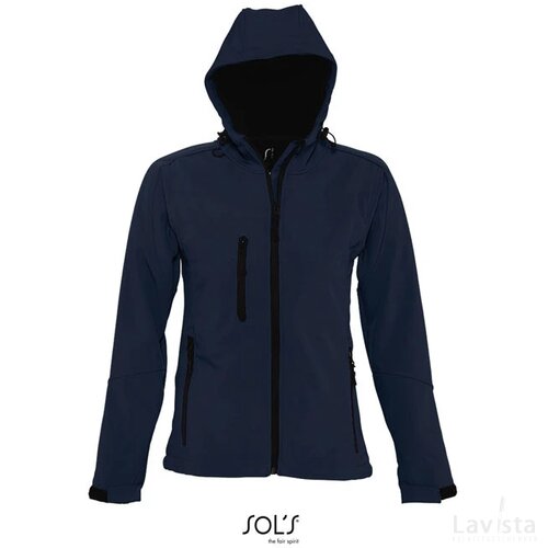 Replay dames softshell jas Replay women franse marine