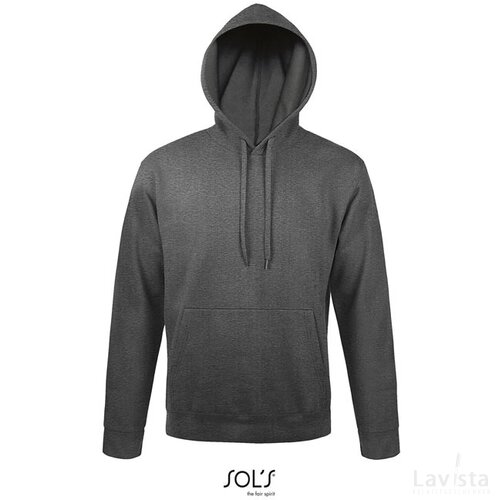 Snake hoodie uni 280g Snake charcoal melange