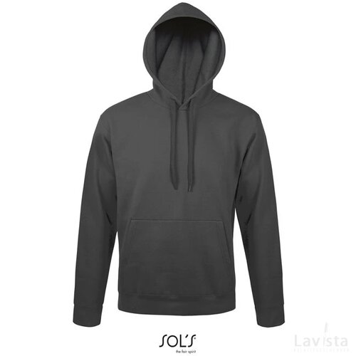 Snake hoodie uni 280g Snake donker grijs