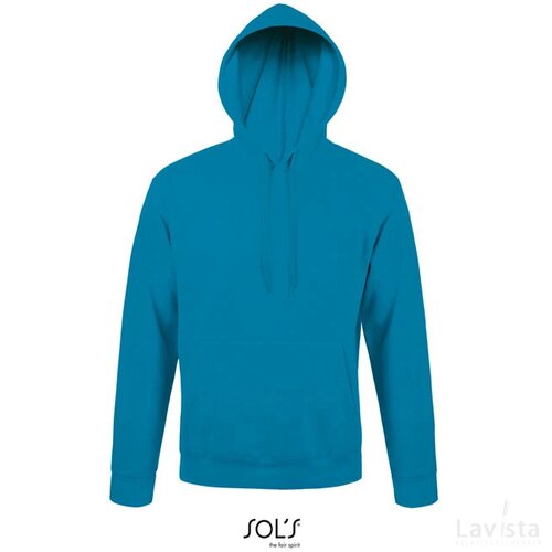 Snake hoodie uni 280g Snake aqua