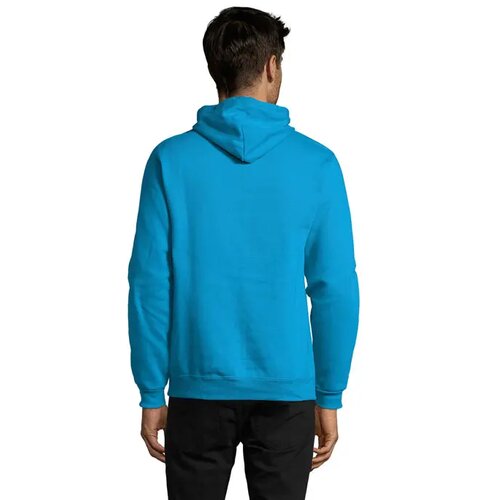 Snake hoodie uni 280g Snake aqua