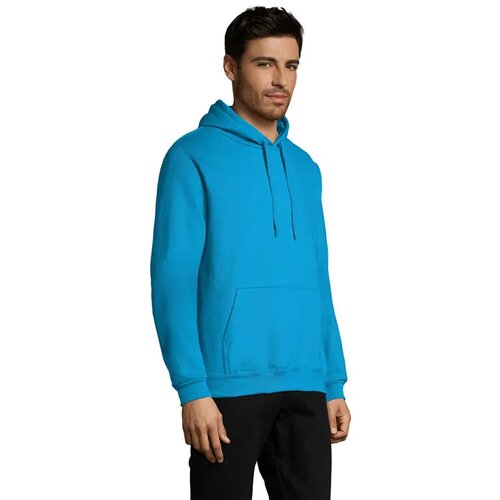 Snake hoodie uni 280g Snake aqua