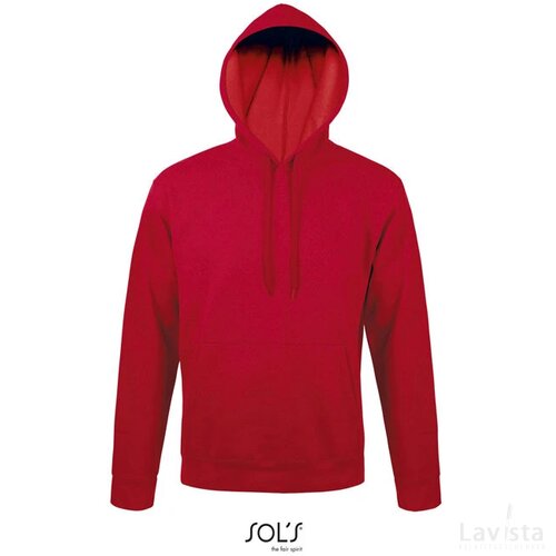 Snake hoodie uni 280g Snake rood