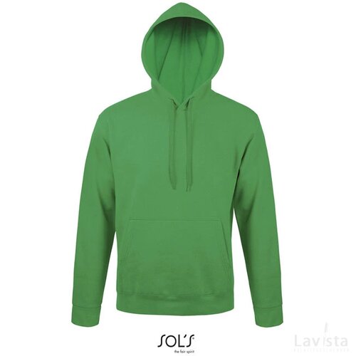 Snake hoodie uni 280g Snake helder groen