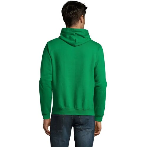 Snake hoodie uni 280g Snake helder groen