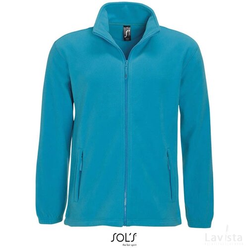 North heren fleece 300g North aqua