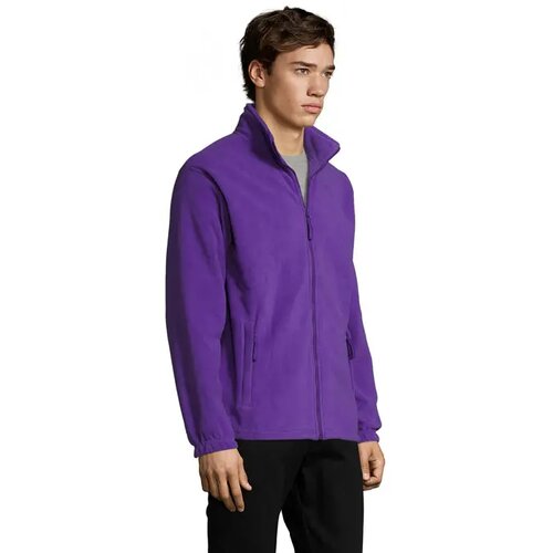 North heren fleece 300g North dark purple