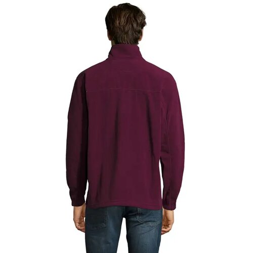 North heren fleece 300g North burgundy