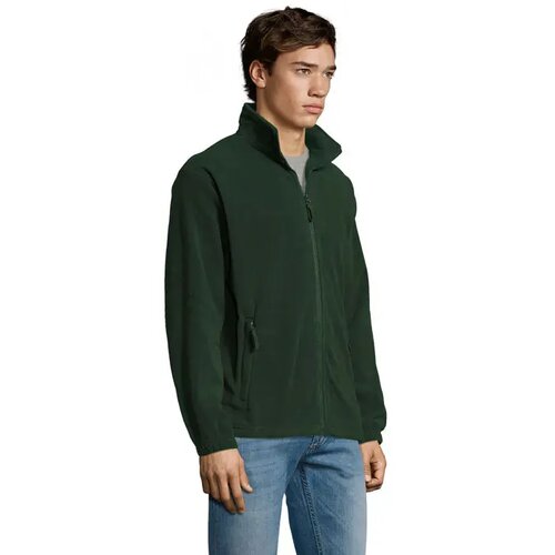 North heren fleece 300g North dennengroen